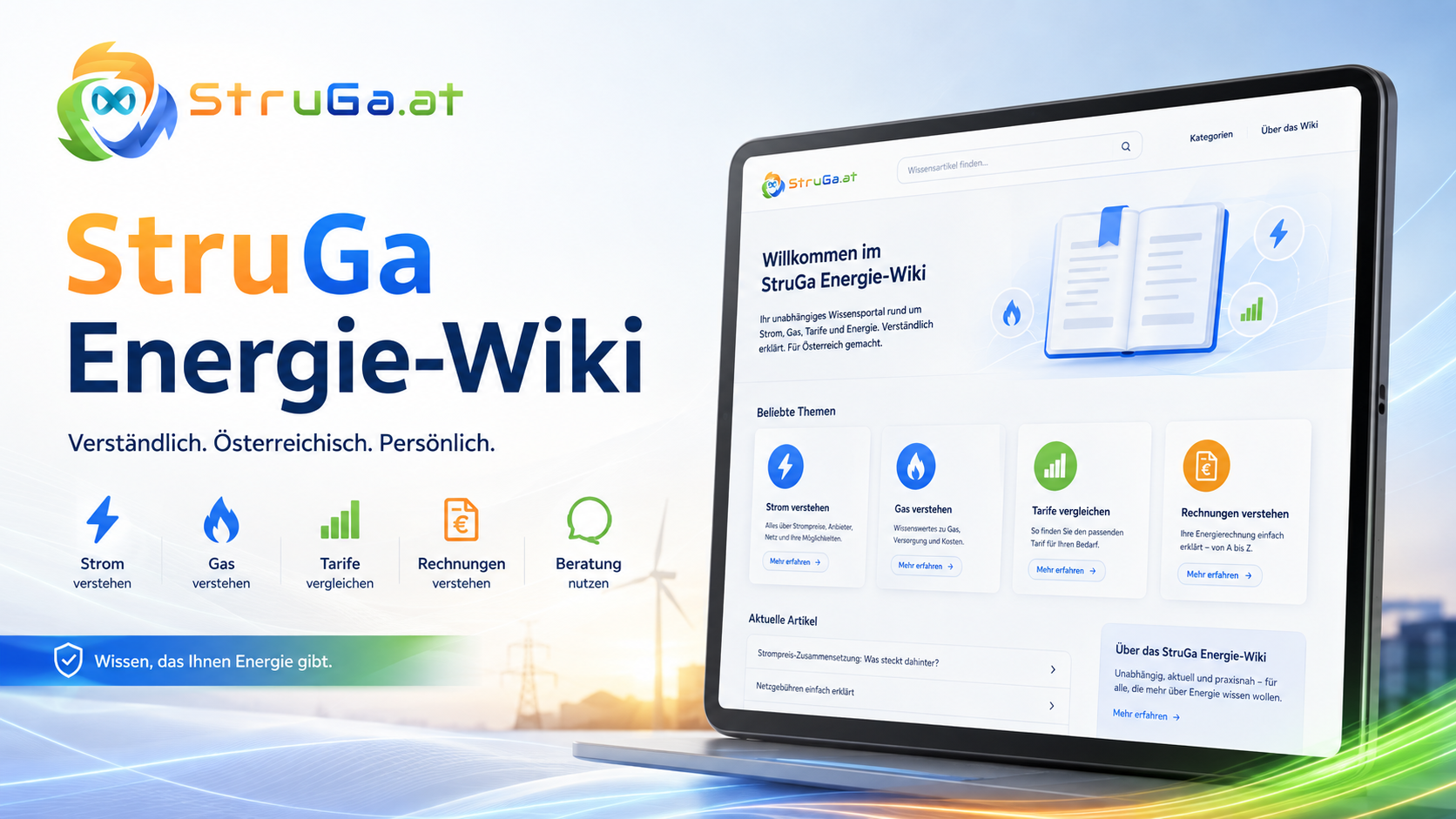 StruGa Energie-Wiki Österreich - Energieberatung und Wissen rund um Strom und Gas