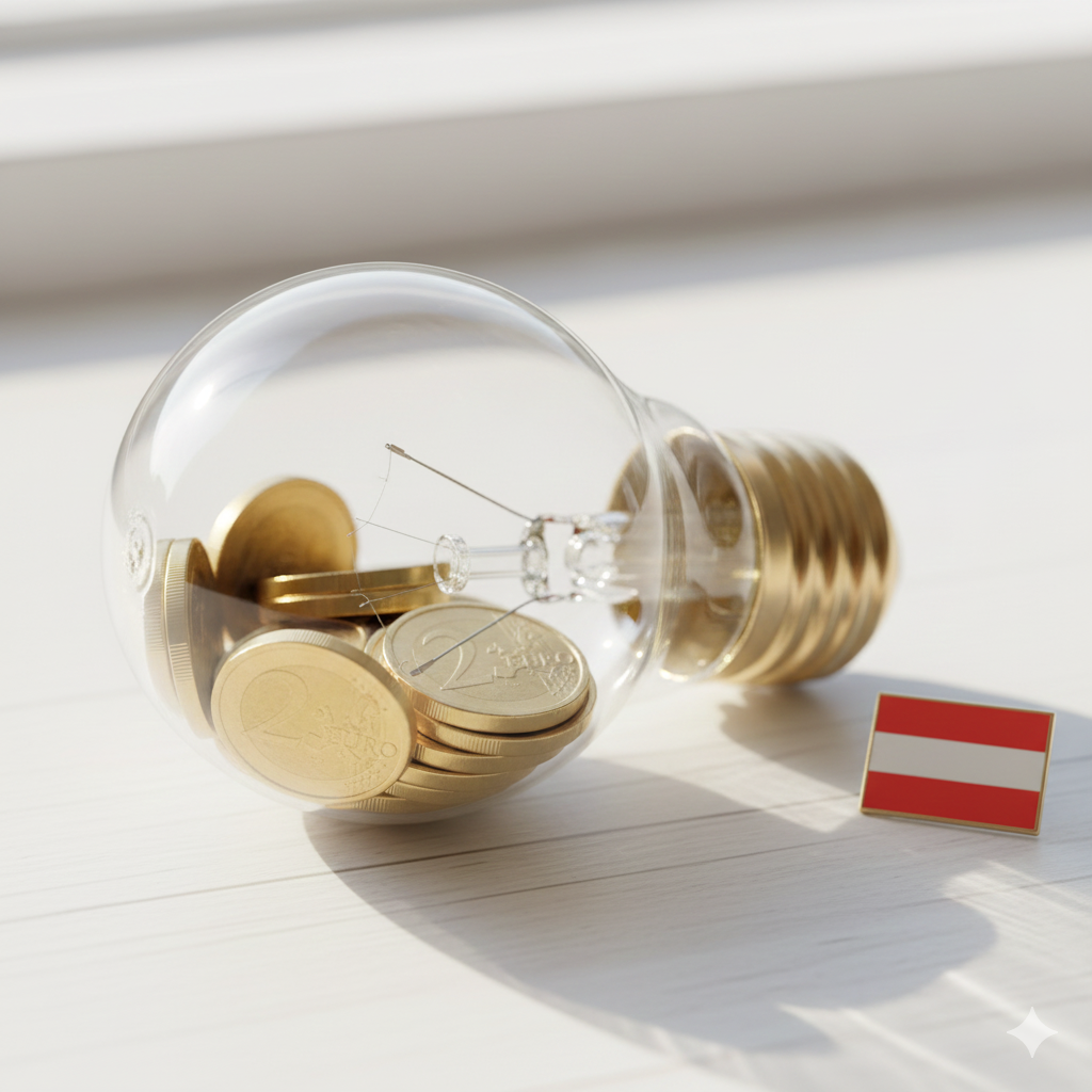 Strompreis Sparen Österreich Strompreis aktuell Österreich Analyse Diagramm