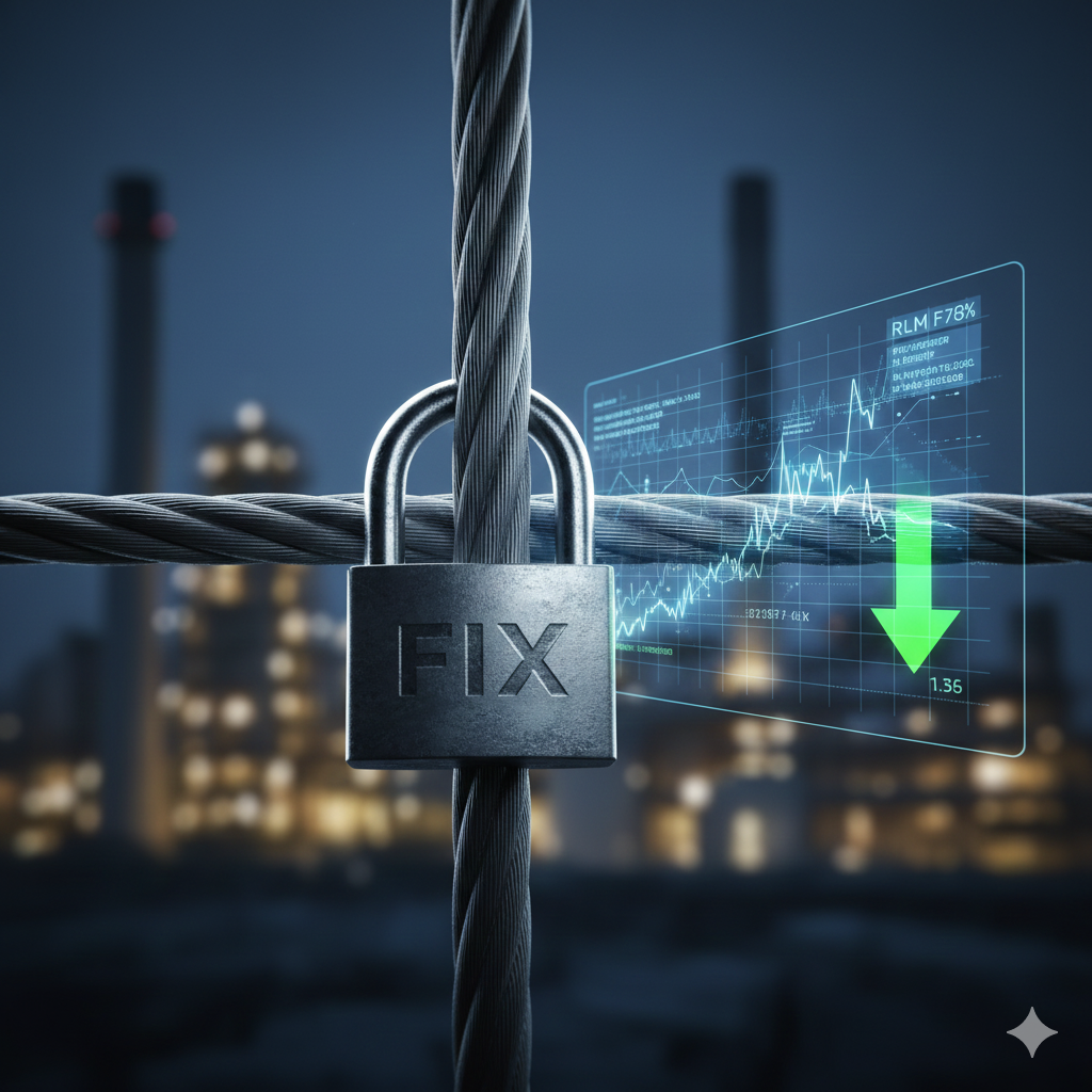 RLM-Messzähler in einem Industriebetrieb