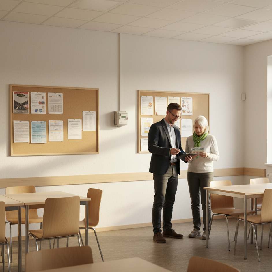 Sport- oder Musikverein in Österreich, der seine Energiekosten prüft